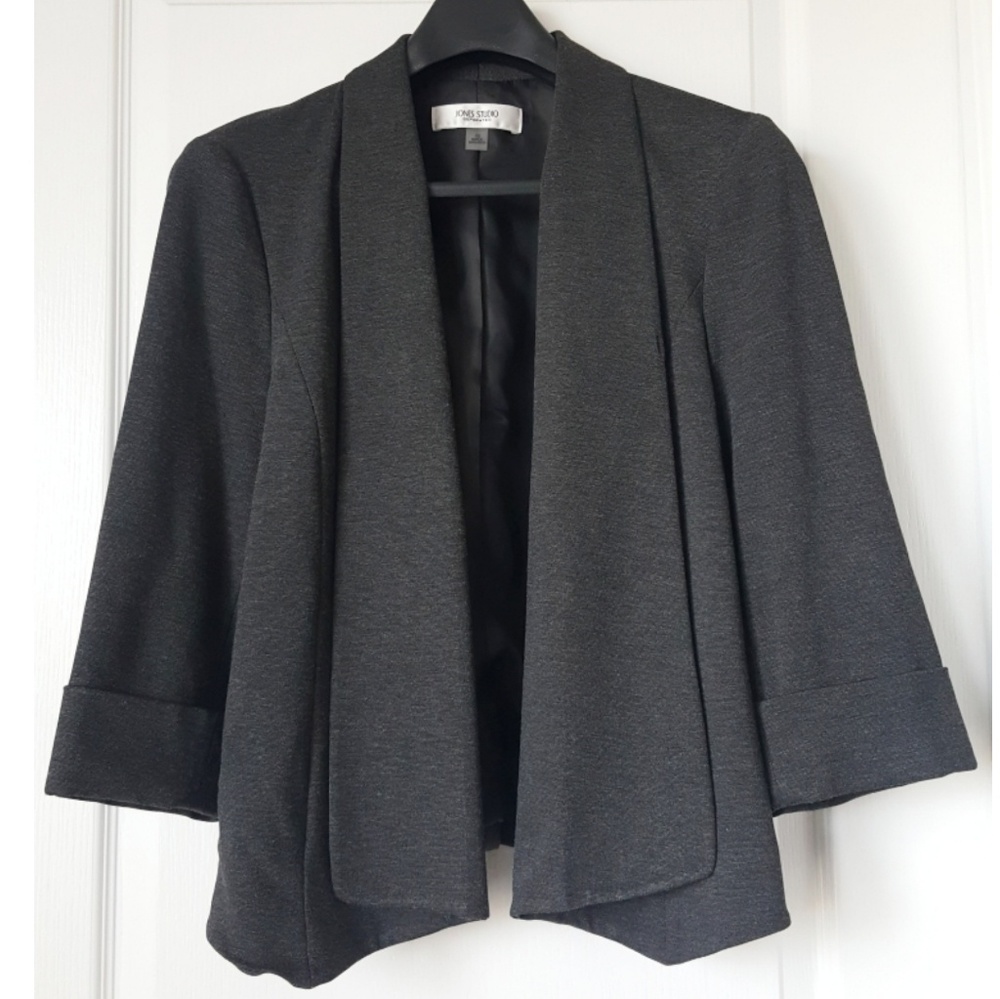 Jones Studio Black Blazer Jacket Size 10